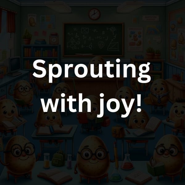 Sprouting with joy!