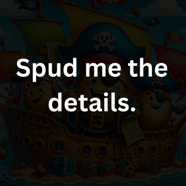 Spud me the details