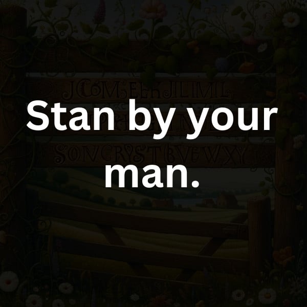 Stan by your man