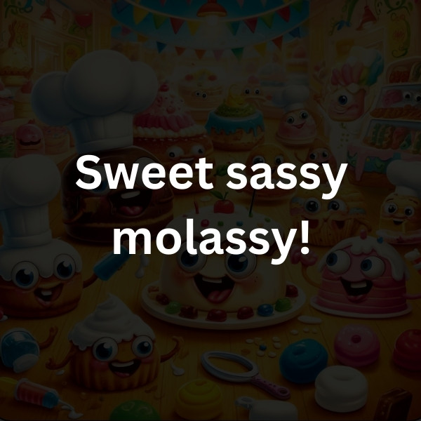 Sweet sassy molassy!