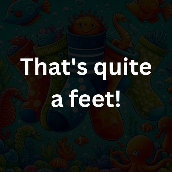 That's quite a feet!