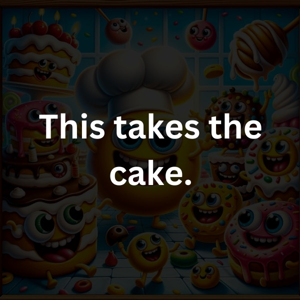 This takes the cake