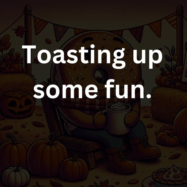 Toasting up some fun