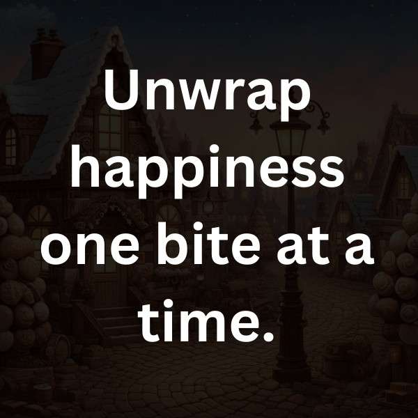 Unwrap happiness one bite at a time