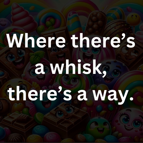 Where there’s a whisk, there’s a way