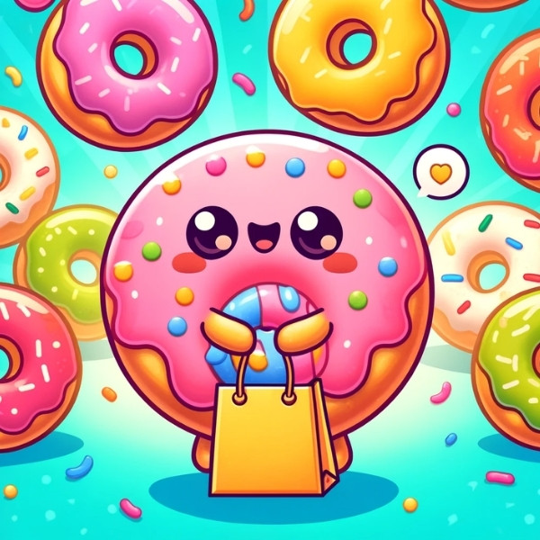You can't buy happiness, but you can buy donuts, which is sort of the same thing