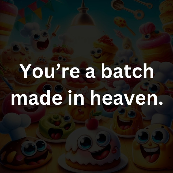 You’re a batch made in heaven