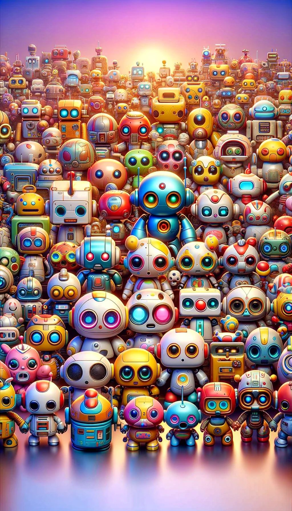 A collection of cute robots