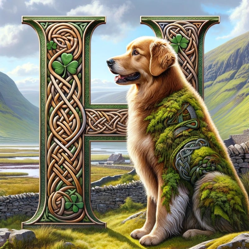 Irish dog names starting with letter H