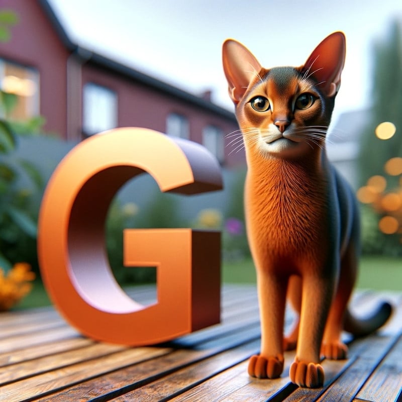 Abyssinian names starting with letter G