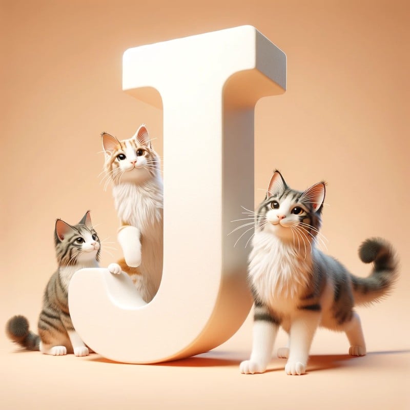 American Bobtail names starting with letter J