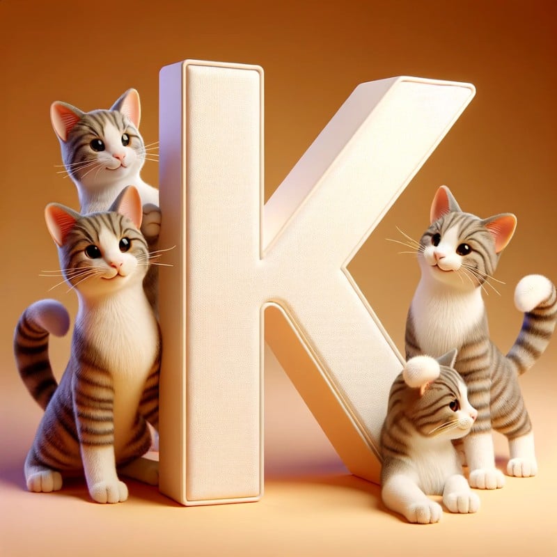 American Bobtail names starting with letter K