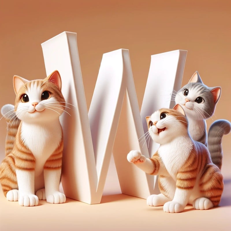 American Bobtail names starting with letter W