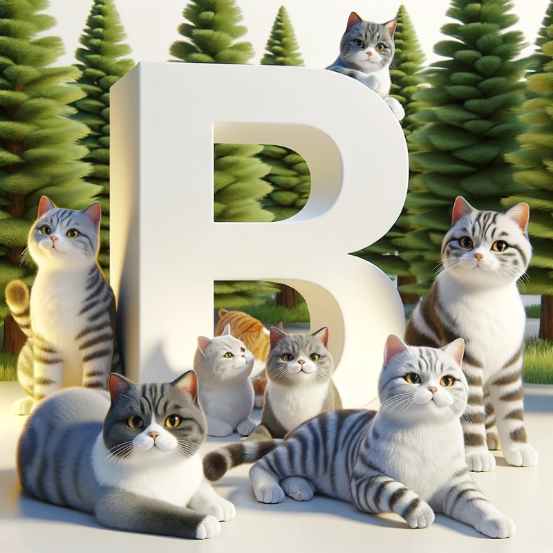 American Shorthair names starting with letter B