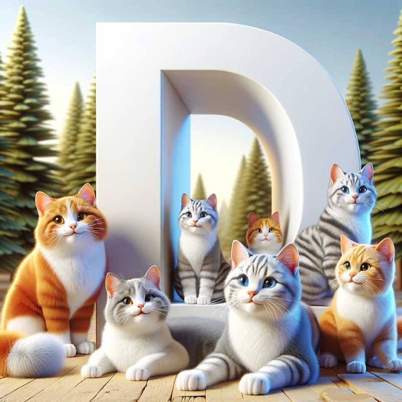 American Shorthair names starting with letter D