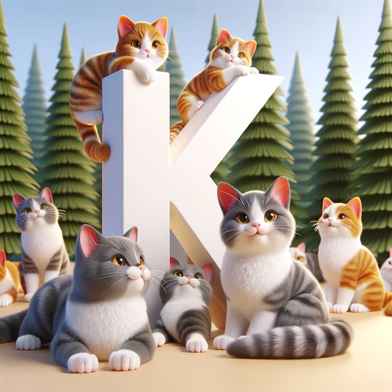 American Shorthair names starting with letter K
