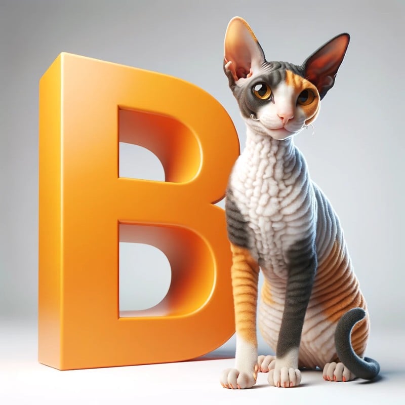 Cornish Rex names starting with letter B
