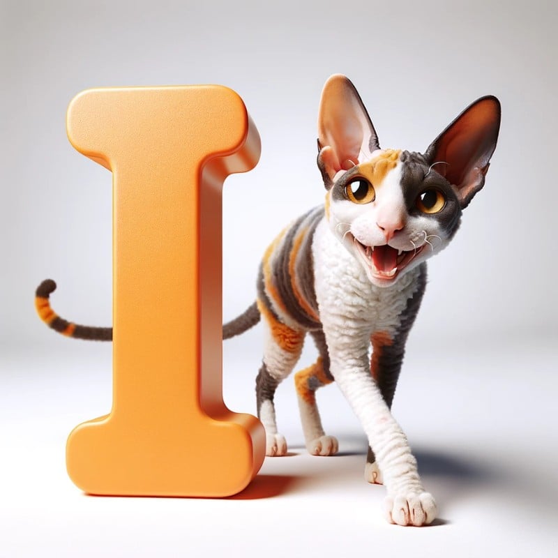 Cornish Rex names starting with letter I