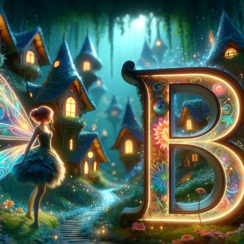 Fairy names starting with letter B