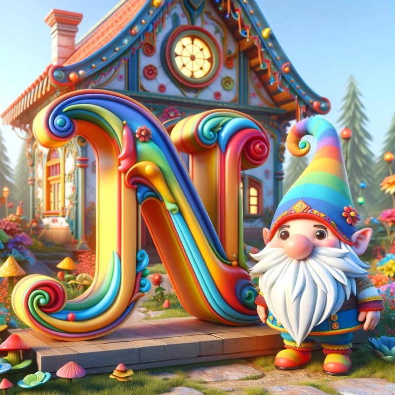 Gnome names starting with letter N
