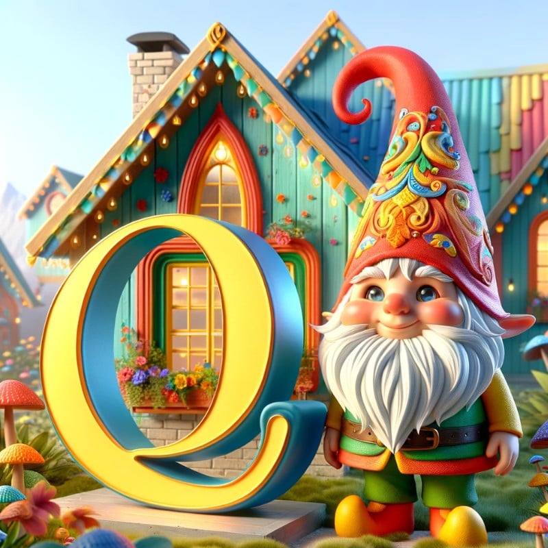 Gnome names starting with letter Q