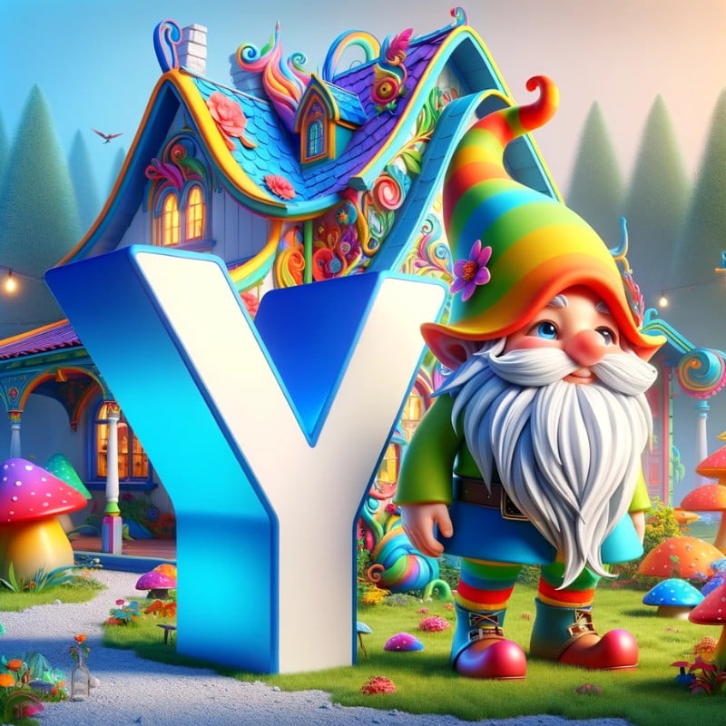 Gnome names starting with letter Y