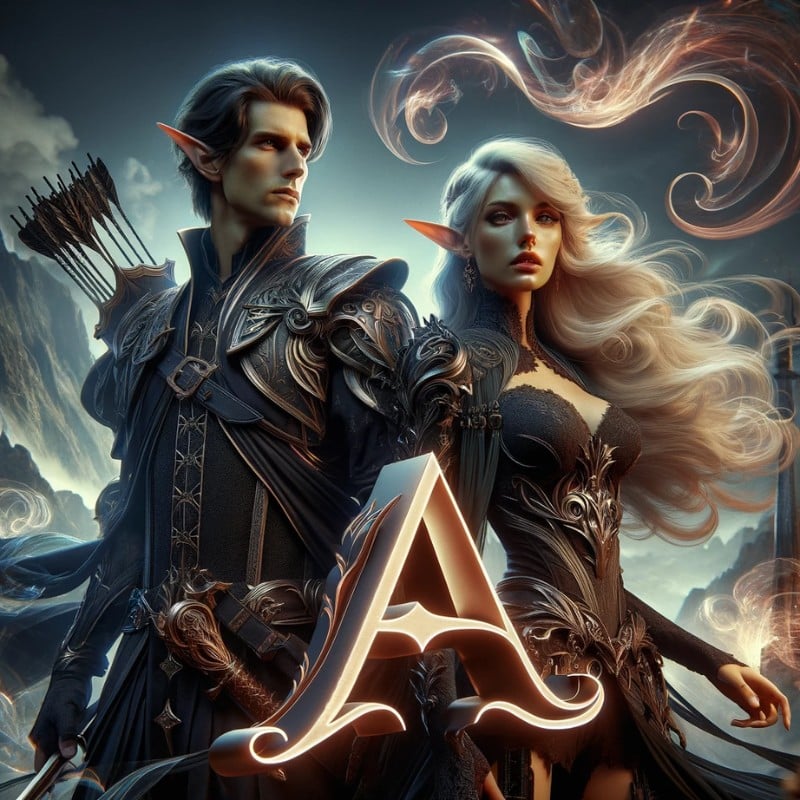 Half Elf names starting with letter A
