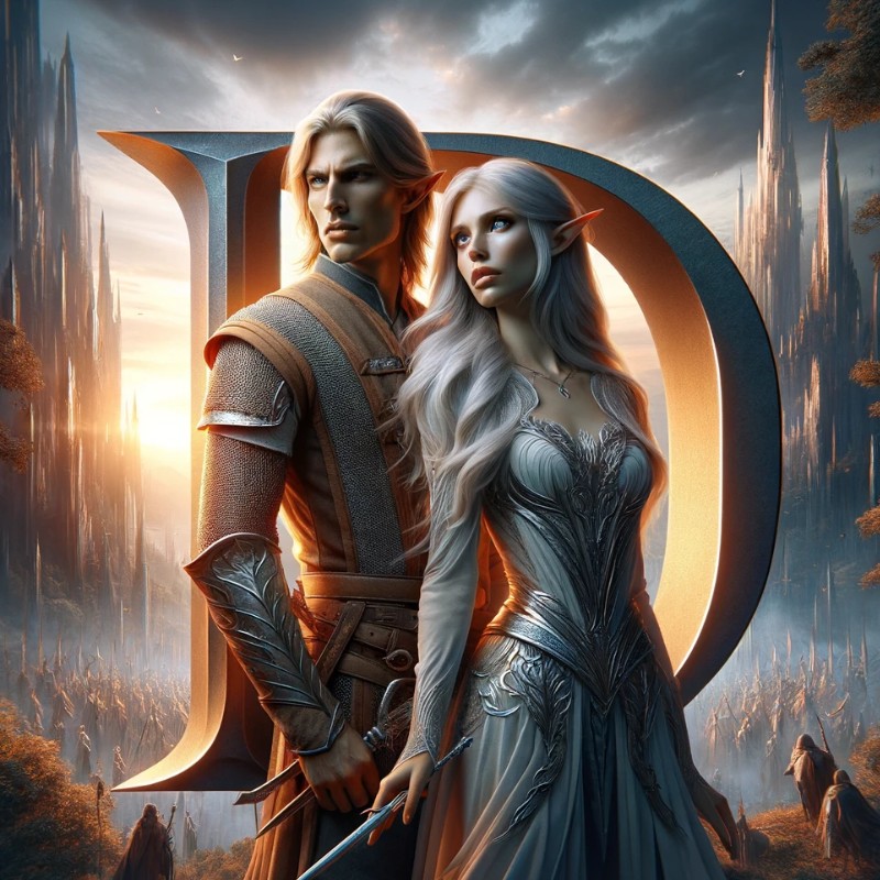 Half Elf names starting with letter D