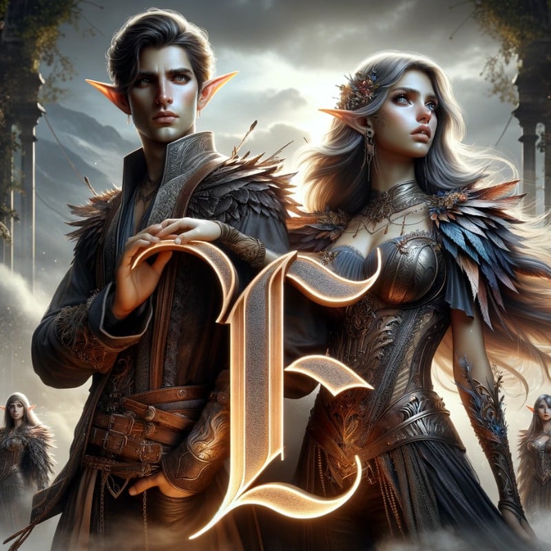Half Elf names starting with letter E