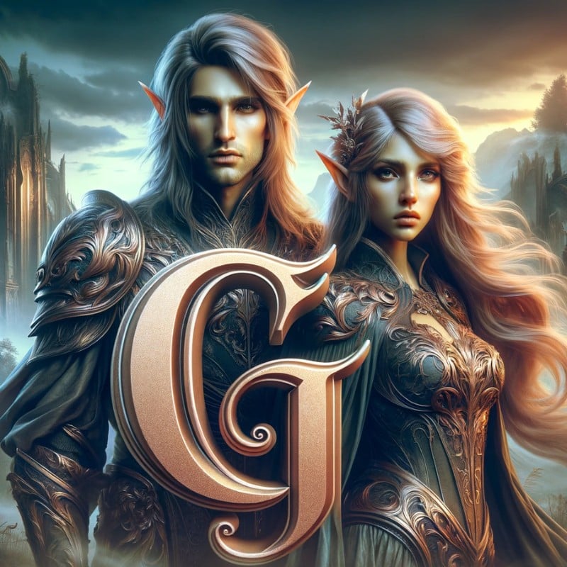 Half Elf names starting with letter G