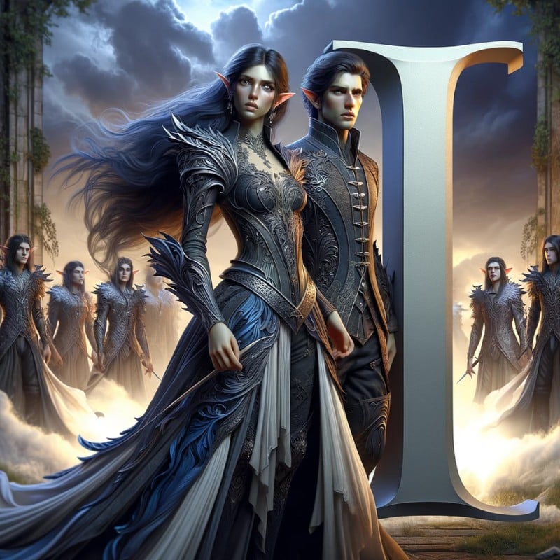 Half Elf names starting with letter I