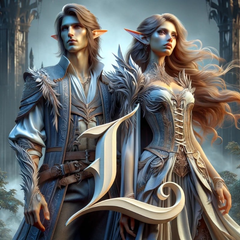 Half Elf names starting with letter L