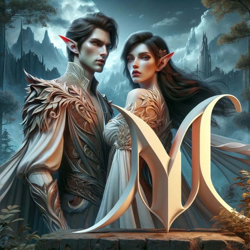 Half Elf names starting with letter M