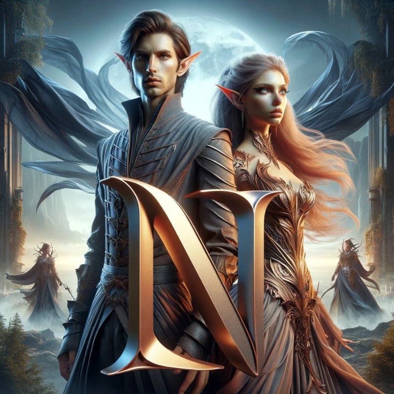 Half Elf names starting with letter N