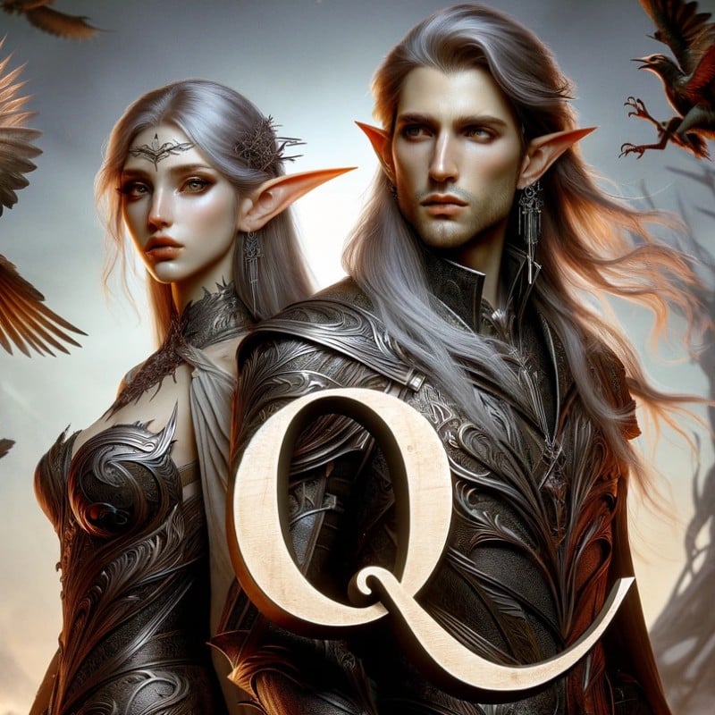 Half Elf names starting with letter Q