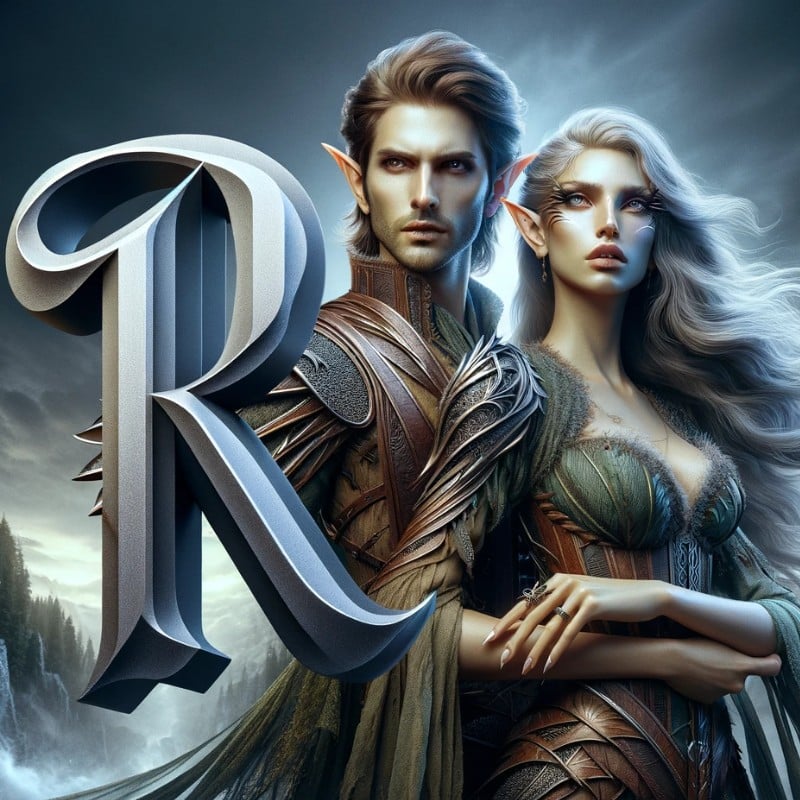 Half Elf names starting with letter R