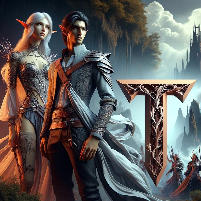 Half Elf names starting with letter T