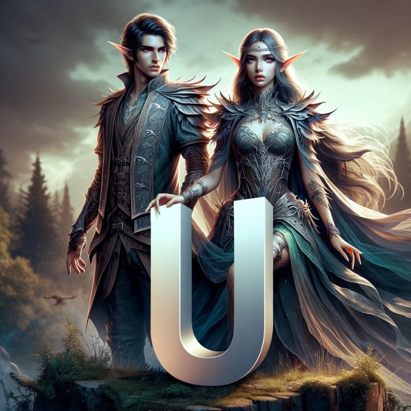 Half Elf names starting with letter U