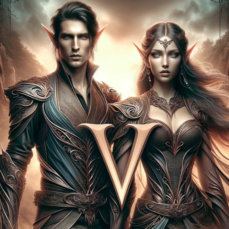 Half Elf names starting with letter V