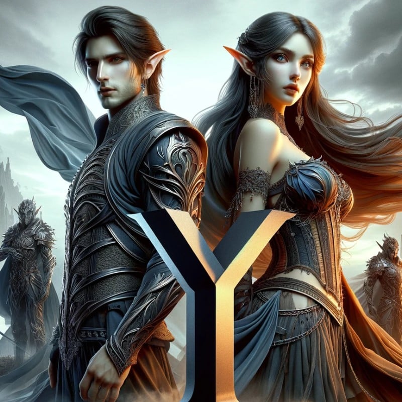 Half Elf names starting with letter Y