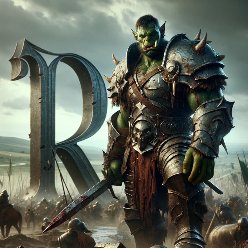 Half Orc names starting with letter R