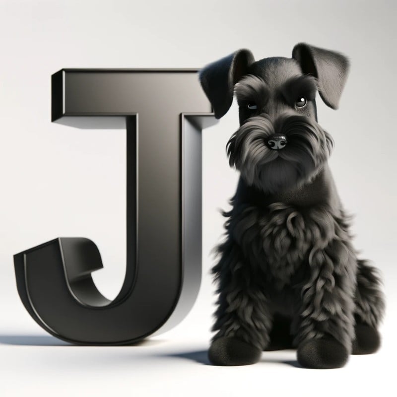 Miniature Schnauzer names starting with letter J