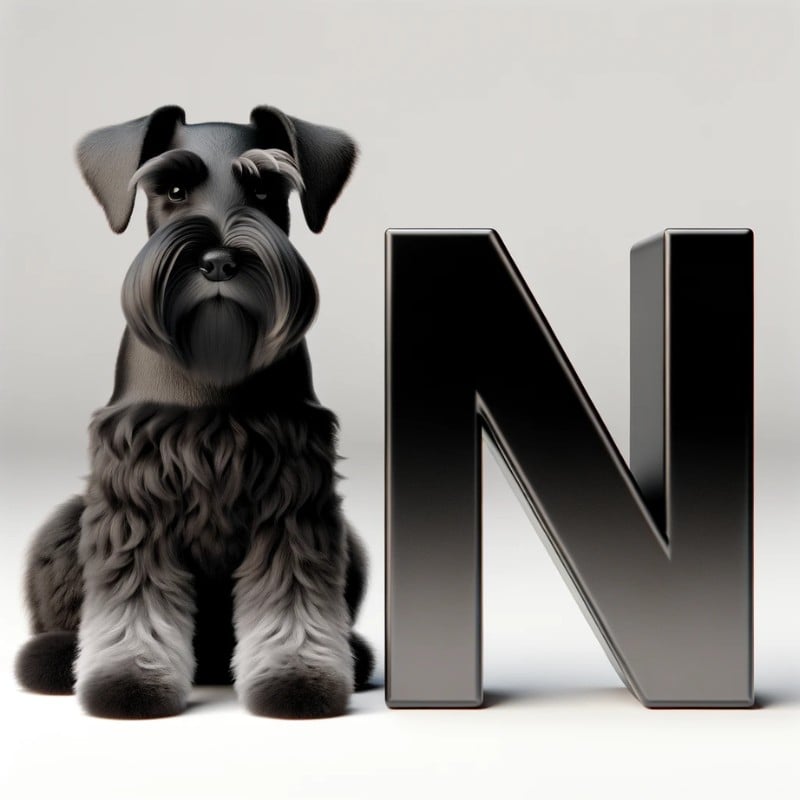 Miniature Schnauzer names starting with letter N