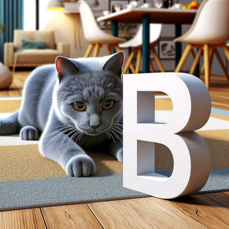Russian Blue names starting with letter B