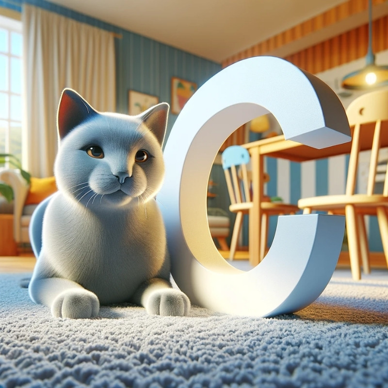 Russian Blue names starting with letter C