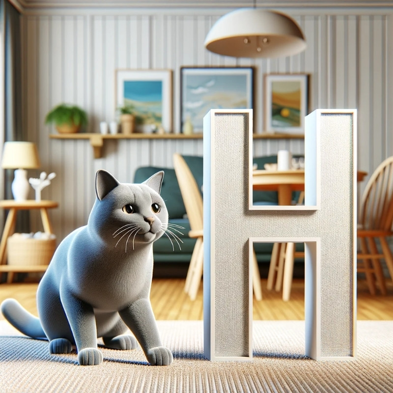 Russian Blue names starting with letter H