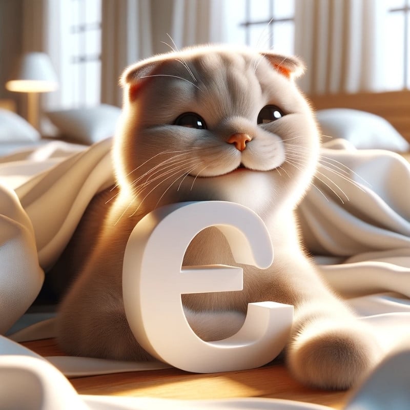 Scottish Fold names starting with letter E