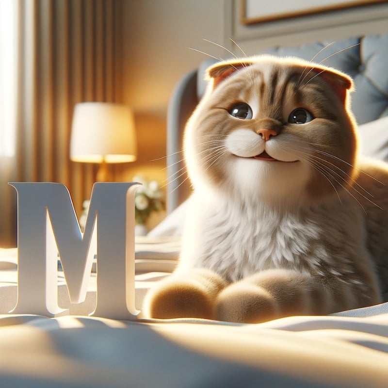 Scottish Fold names starting with letter M