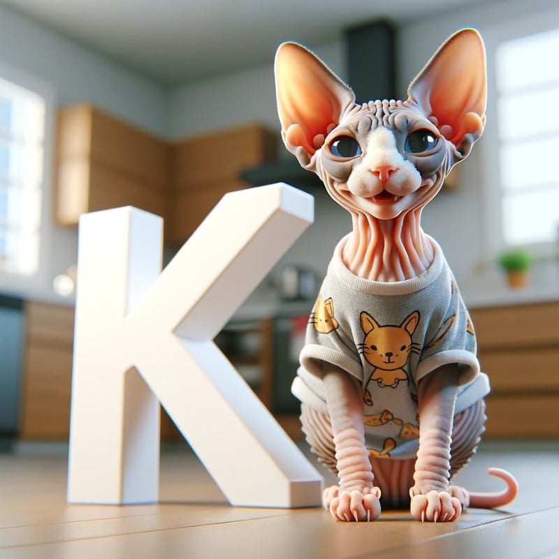 Sphynx names starting with letter K