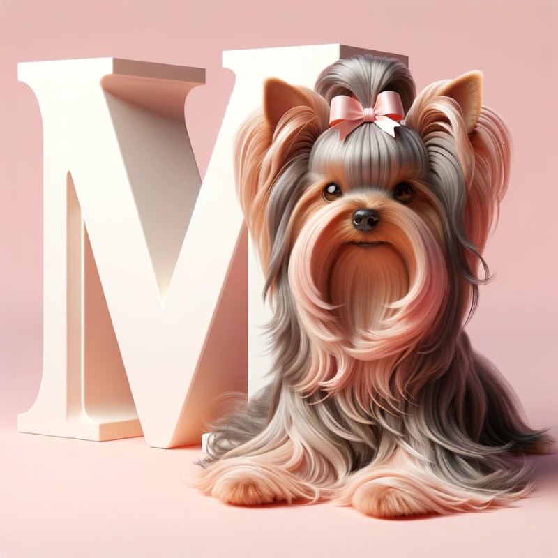Yorkshire Terrier names starting with letter M